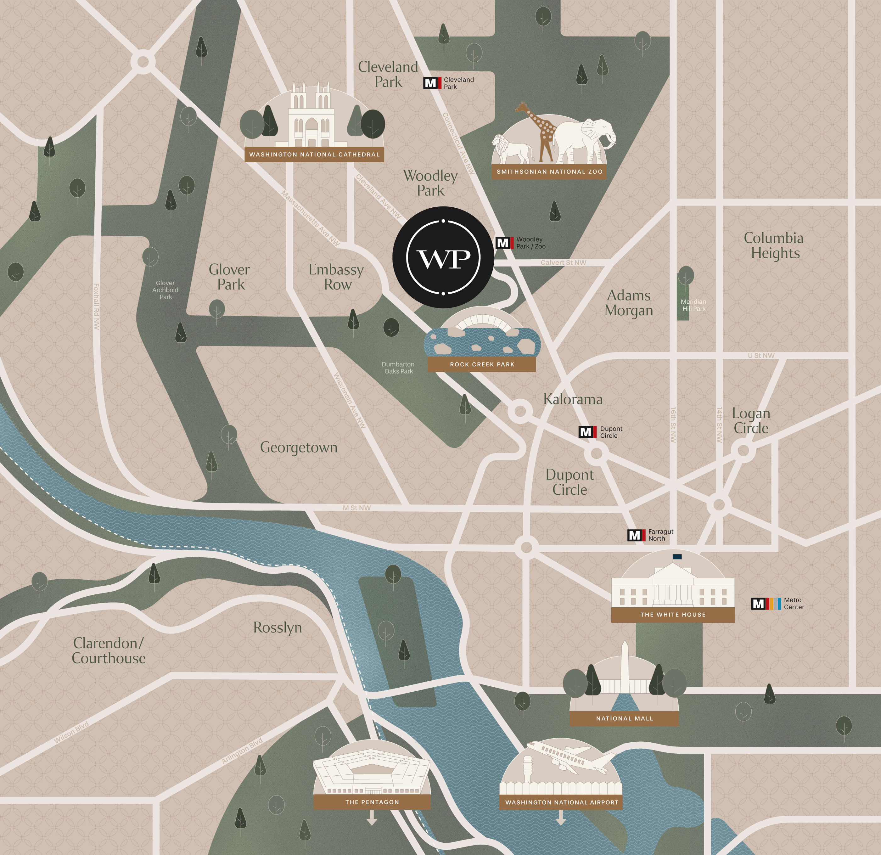 Wardman Park Illustration