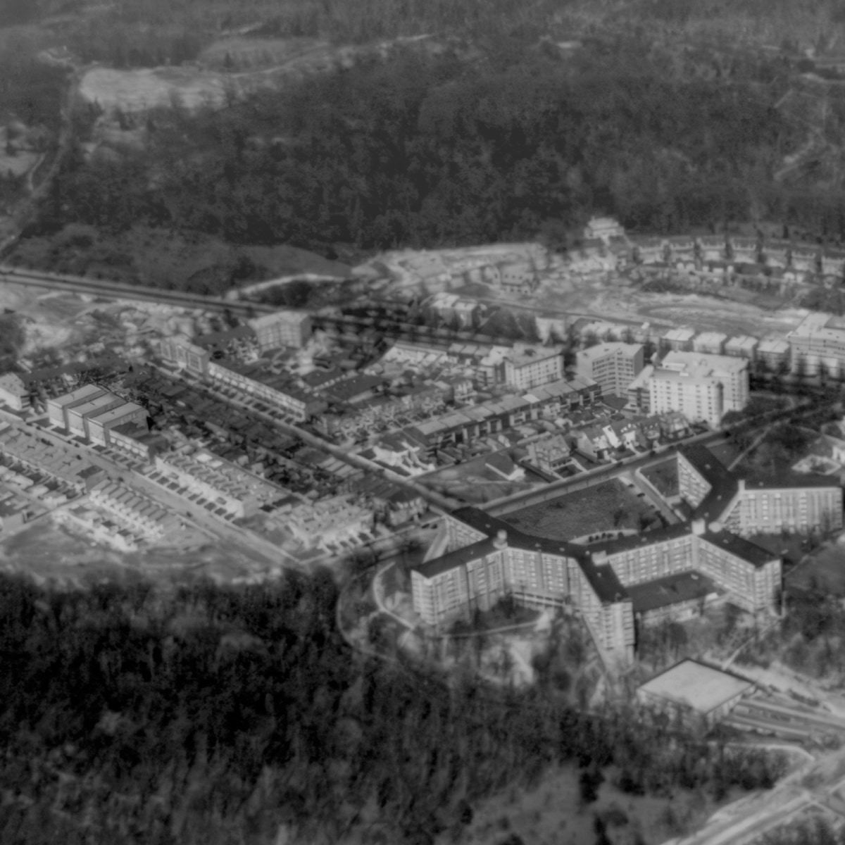 Wardman Park hotel from above